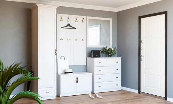 Изображение товара Шкаф-пенал Речицадрев Данте / Р330.04 (ясень анкор)