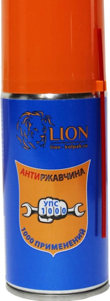 Изображение товара Смазка техническая LION Жидкий ключ УПС-1000 / LGK210 (210мл)