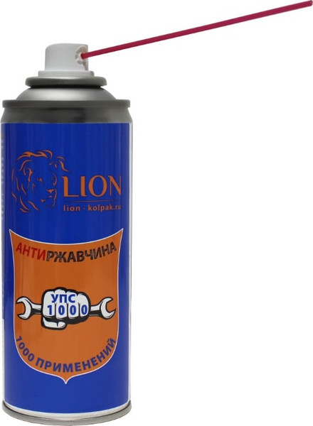 Изображение товара Смазка техническая LION Жидкий ключ УПС-1000 / LGK520 (520мл)