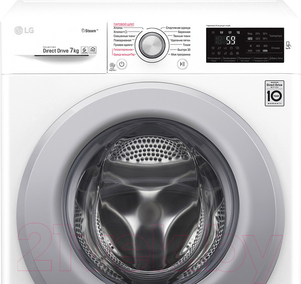 Изображение товара Стиральная машина LG Steam F2M5HS4W