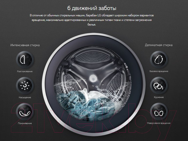 Изображение товара Стиральная машина LG Steam F2M5HS4W