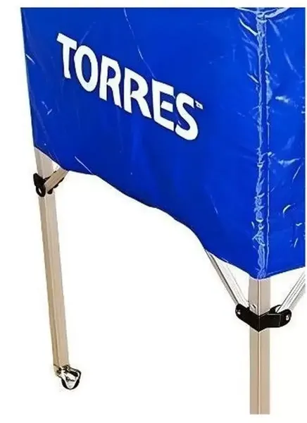 Изображение товара Тележка для волейбольных мячей Torres S11022 (синий/белый)