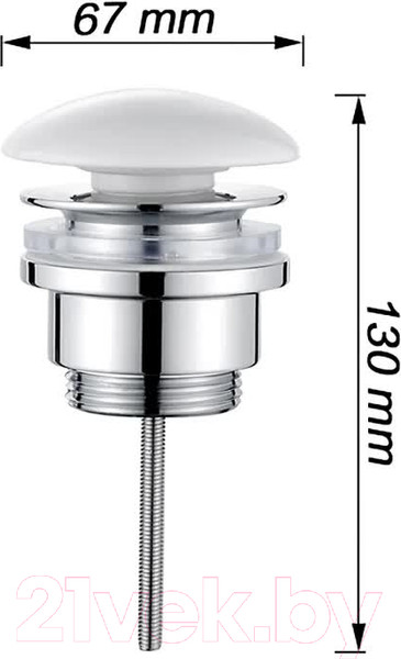 Изображение товара Донный клапан Ledeme L67W