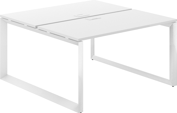 Изображение товара Комплект письменных столов Norden 140х143.8х75 / PR.245.WH.O59.WH (белый/белый)