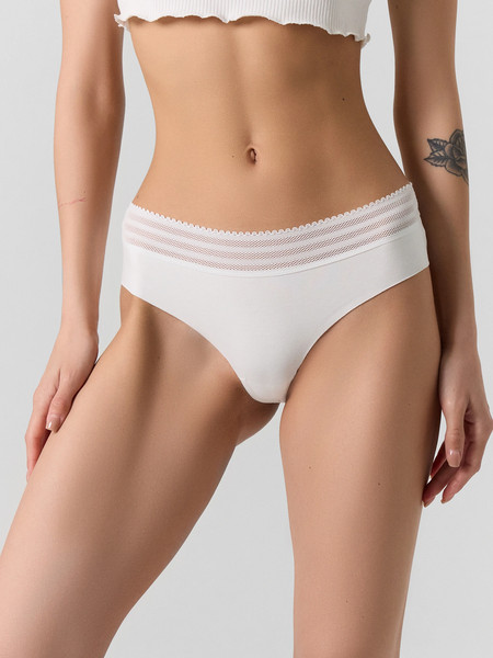 Изображение товара Комплект женских трусов Mark Formelle 412633-3 (р.110, белый-1)