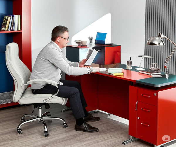 Изображение товара Кресло офисное Everprof Coral (ткань серый)