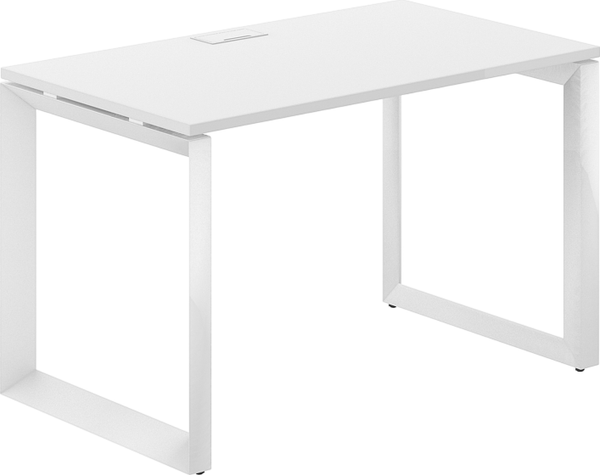 Изображение товара Письменный стол Norden 120х70х75 / PR.204.WH.O59.WH (белый/белый)