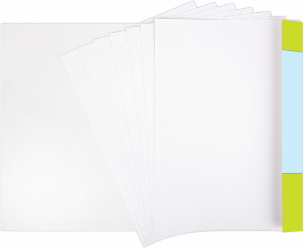 Изображение товара Набор белого картона Юнландия Немелованный Лебедь / 115639 (10л)