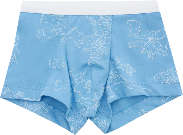 Изображение товара Трусы детские Mark Formelle 413345 (р.128-64-57, роботы на голубом)