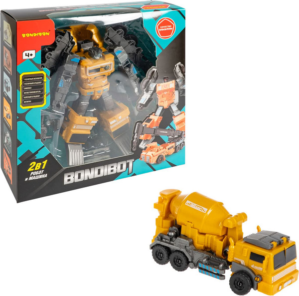 Изображение товара Робот-трансформер Bondibon Bondibot / ВВ6650