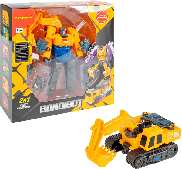 Изображение товара Робот-трансформер Bondibon Bondibot / ВВ6653