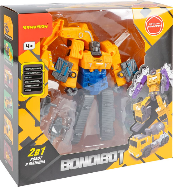 Изображение товара Робот-трансформер Bondibon Bondibot / ВВ6653