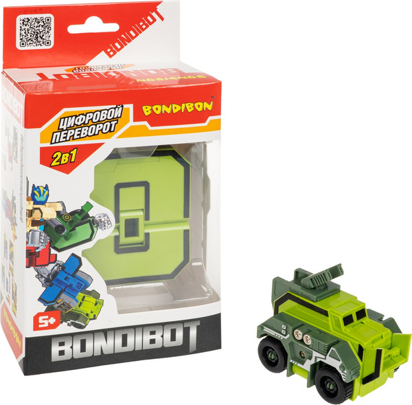 Изображение товара Робот-трансформер Bondibon Bondibot / ВВ6610