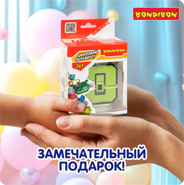 Изображение товара Робот-трансформер Bondibon Bondibot / ВВ6610