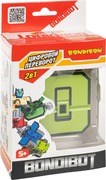 Изображение товара Робот-трансформер Bondibon Bondibot / ВВ6610
