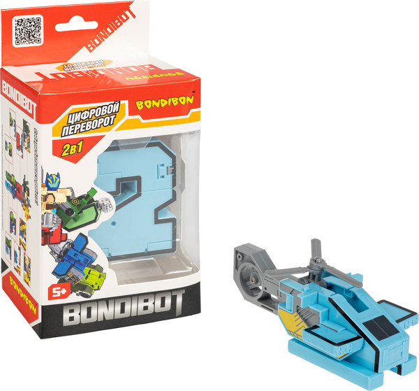 Изображение товара Робот-трансформер Bondibon Bondibot YB188-43E / ВВ6602