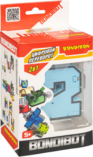Изображение товара Робот-трансформер Bondibon Bondibot YB188-43E / ВВ6602
