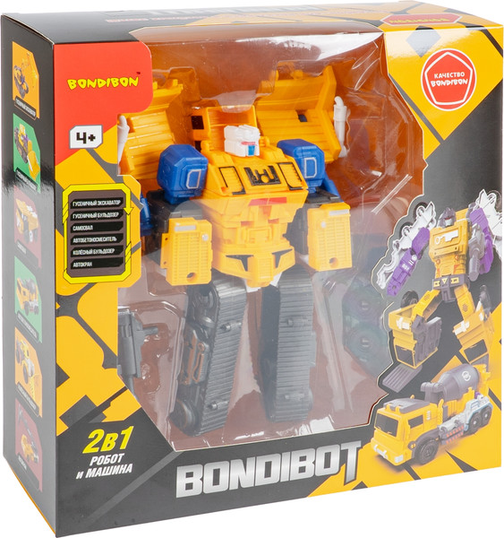 Изображение товара Робот-трансформер Bondibon Bondibot / ВВ6655
