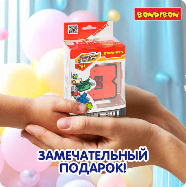 Изображение товара Робот-трансформер Bondibon Bondibot YB188-43E / ВВ6603