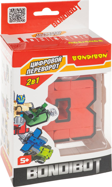 Изображение товара Робот-трансформер Bondibon Bondibot YB188-43E / ВВ6603