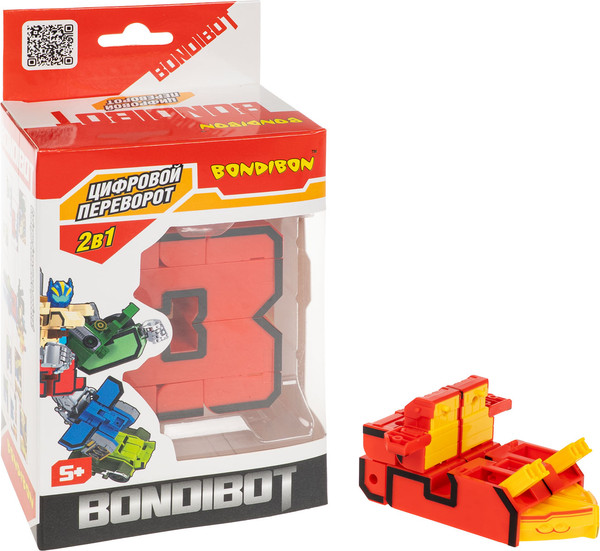 Изображение товара Робот-трансформер Bondibon Bondibot YB188-43E / ВВ6603