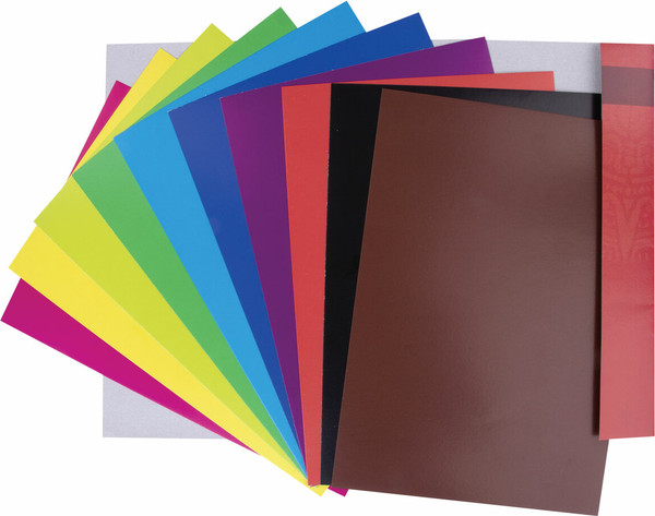 Изображение товара Набор цветного картона Остров Сокровищ Мелованный двухсторонний / 111319 (10л)