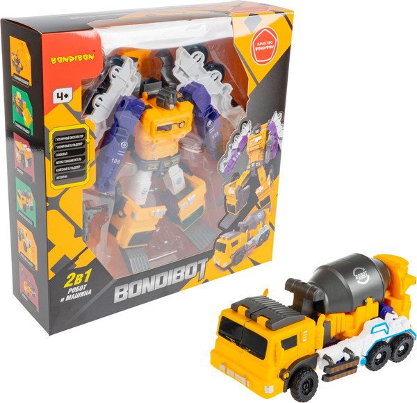 Изображение товара Робот-трансформер Bondibon Bondibot / ВВ6656