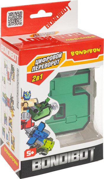 Изображение товара Робот-трансформер Bondibon Bondibot YB188-43E / ВВ6605