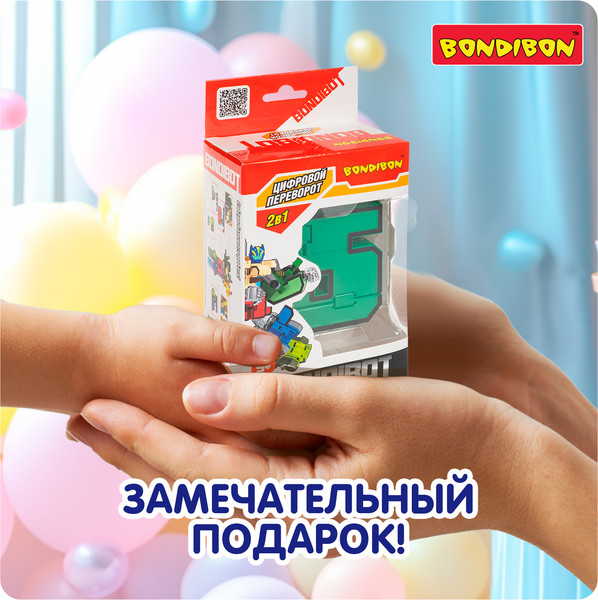 Изображение товара Робот-трансформер Bondibon Bondibot YB188-43E / ВВ6605