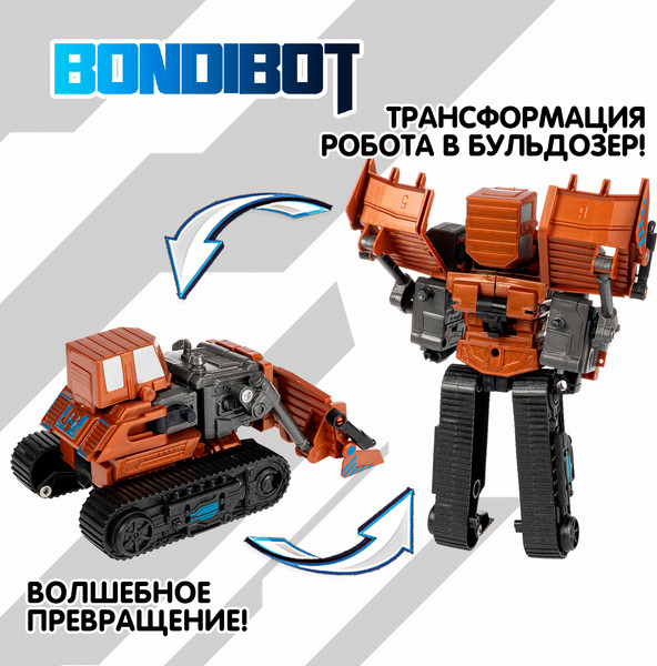 Изображение товара Робот-трансформер Bondibon Bondibot / ВВ6649