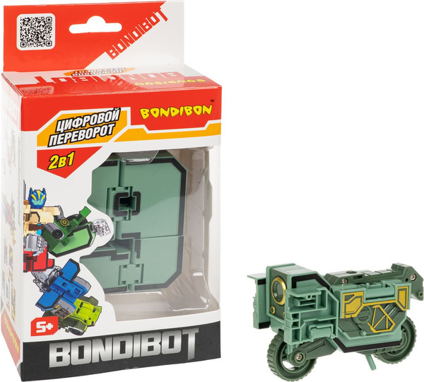 Изображение товара Робот-трансформер Bondibon Bondibot YB188-43E / ВВ6609