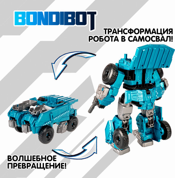 Изображение товара Робот-трансформер Bondibon Bondibot / ВВ6645