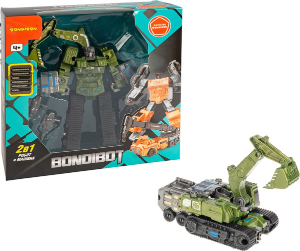 Изображение товара Робот-трансформер Bondibon Bondibot / ВВ6647