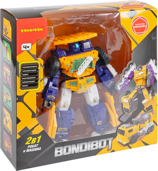 Изображение товара Робот-трансформер Bondibon Bondibot / ВВ6651