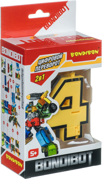 Изображение товара Робот-трансформер Bondibon Bondibot / ВВ6604