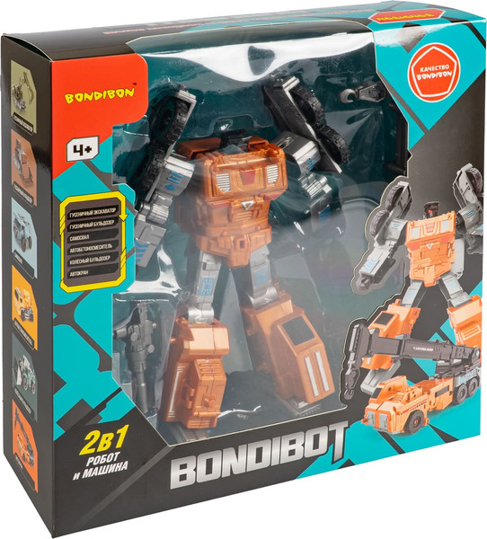 Изображение товара Робот-трансформер Bondibon Bondibot / ВВ6648