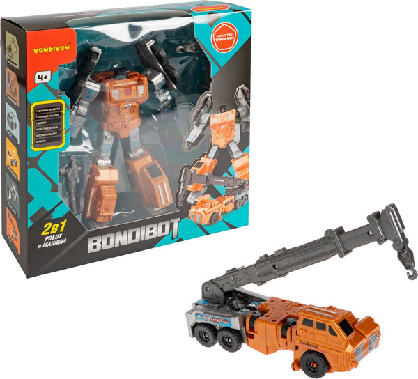 Изображение товара Робот-трансформер Bondibon Bondibot / ВВ6648