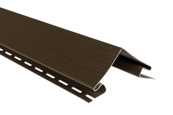 Изображение товара Угол для сайдинга Альта-профиль Наружный Т-12 ВН (3м, орех темный)