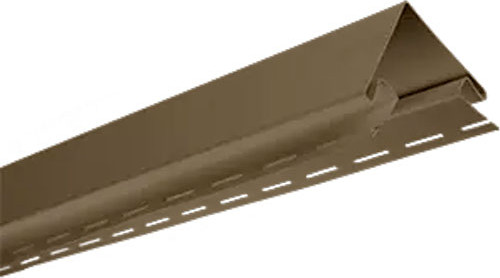 Изображение товара Угол для сайдинга Альта-профиль Наружный Т-12 (3м, орех темный)