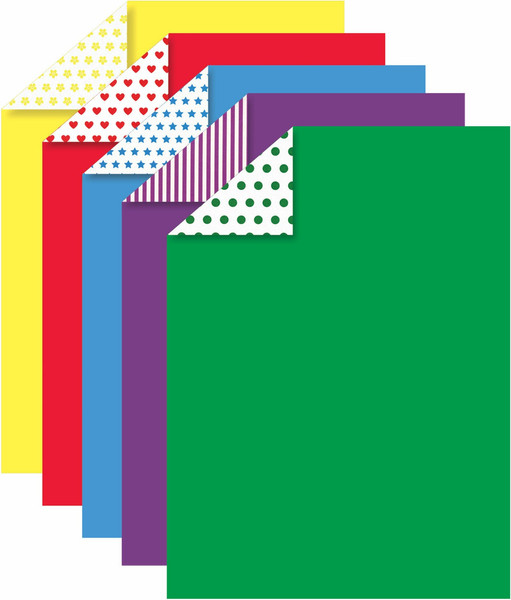 Изображение товара Набор цветного картона Юнландия Мелованный Ассорти / 111323 (5л)