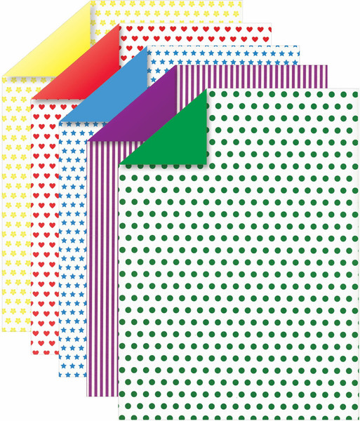 Изображение товара Набор цветного картона Юнландия Мелованный Ассорти / 111323 (5л)