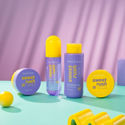 Изображение товара Спрей для тела Spark&Glow Body & Hair Mist Purple Toffee (250мл)