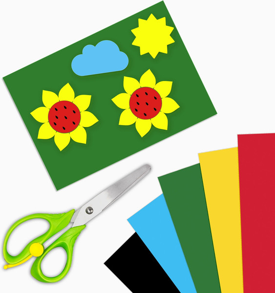 Изображение товара Набор цветного картона Юнландия Немелованный Коала / 115640 (24л)