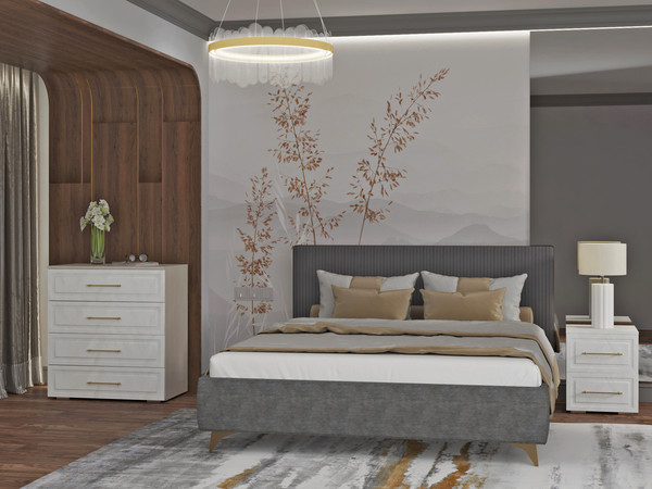 Изображение товара Комод Премиум Флоренция (бодега светлый/скала айс)