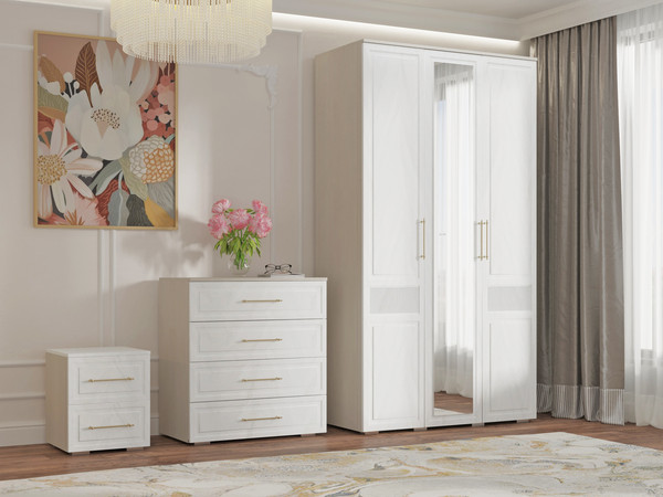 Изображение товара Комод Премиум Флоренция (бодега светлый/скала айс)