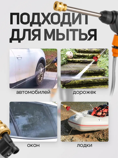 Изображение товара Мойка высокого давления RockForce RF-PG001 (62608)