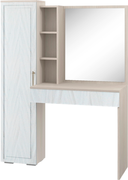 Изображение товара Туалетный столик Премиум Флоренция (бодега светлый/скала айс)