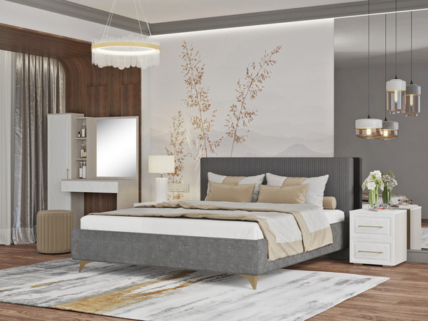 Изображение товара Туалетный столик Премиум Флоренция (бодега светлый/скала айс)