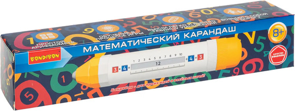 Изображение товара Развивающая игра Bondibon Математический Карандаш / ВВ6565