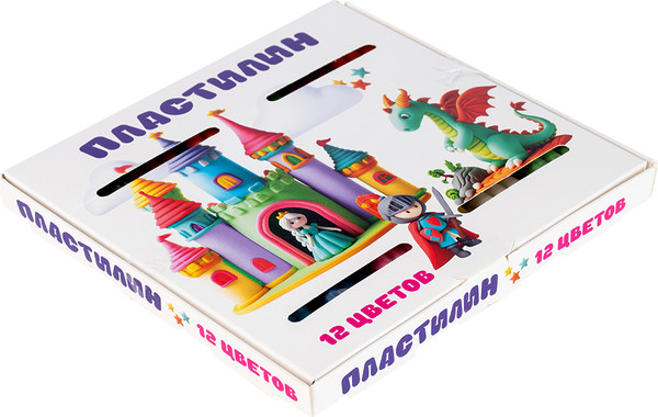 Изображение товара Пластилин Dream Makers PV12 (12цв)